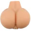 Штучна вагіна і анус з вібрацією ManQ Maddy's Vibrating Rear Ecstasy, тілесна - Фото №4
