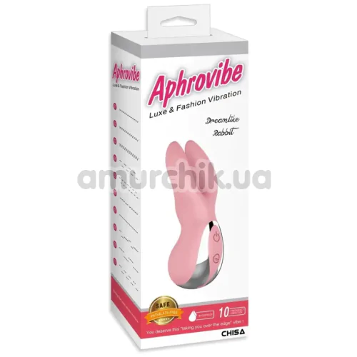 Кліторальний вібратор Aphrovibe Dreamlike Rabbit, рожевий