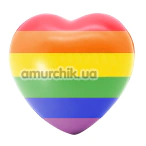Іграшка-антистрес у вигляді серця Diverty Sex Heart LGBTQ+, райдужна - Фото №1
