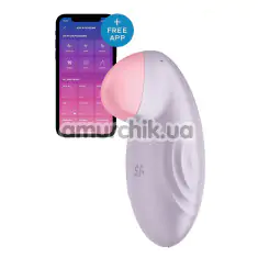 Кліторальний вібратор Satisfyer Tropical Tip, фіолетовий - Фото №1
