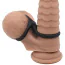 Ерекційне кільце Men's Play Triple Silicone Cock Ring B14, чорне - Фото №7