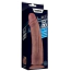 Вібратор Lovetoy Dual Density Power Cock 10.5, коричневий - Фото №13