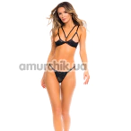 Комплект I Like It Rough 2PC Bra Set, черный: бюстгальтер + трусики - Фото №1