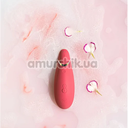 Симулятор орального сексу для жінок Womanizer Premium 2, рожевий