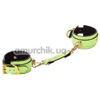 Фиксаторы для рук Radiant Glow In The Dark Handcuff, салатовые - Фото №1