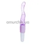 Анальний вібратор Vibrator з пухирцями, фіолетовий - Фото №1