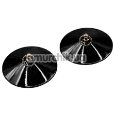 Прикраси для сосків Guilty Pleasure Linking Loop Covers, чорні - Фото №1