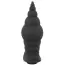 Анальна пробка з вібрацією Black Velvets RC Butt Plug, чорна - Фото №3