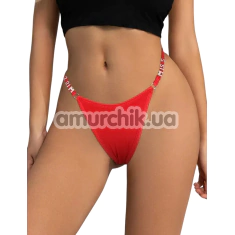 Трусики Star Night Miss Rhinestone Panties, красные - Фото №1