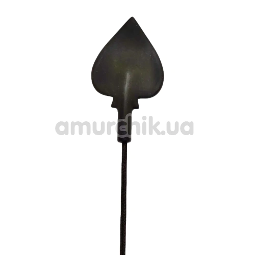 Стек в виде пики DS Fetish Spade Palm, черный