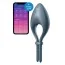 Виброкольцо для члена Satisfyer Bullseye, серое - Фото №1
