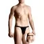 Трусы-стринги мужские Mens thongs черные (модель 4494)
