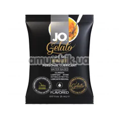 Оральный лубрикант JO Gelato Creme Brulee - крем-брюле, 5 мл - Фото №1