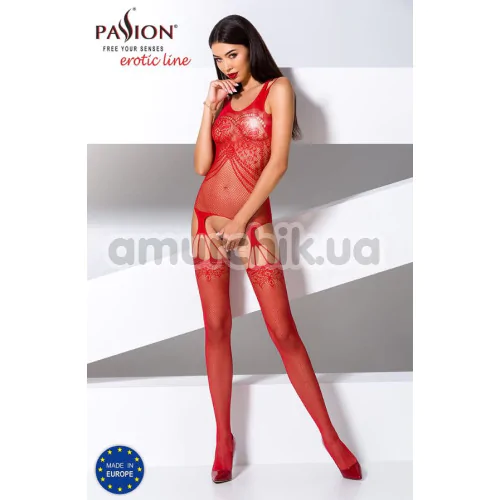 Комбинезон Passion Free Your Senses BS070, красный