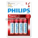 Батарейки Philips PowerLife АА, 4 шт - Фото №1