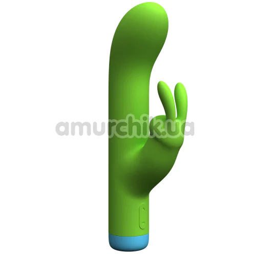 Вибратор Party Color Toys Juny, салатовый