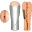 Мастурбатор Penthouse Deluxe Cyberskin Vibrating Stroker Laly, телесный - Фото №6