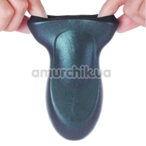 Мастурбатор Dorcel Sili-Cup Dual Sensation, темно-синий
