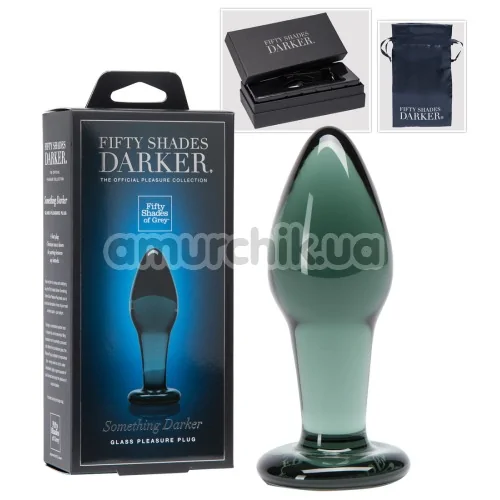 Анальная пробка Fifty Shades Darker Something Darker, серая