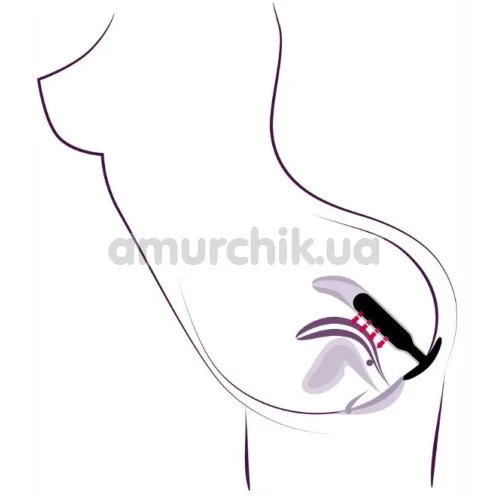 Анальная пробка Black Velvets Anal Trainer Small, черная