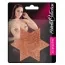 Украшения для сосков Cottelli Collection Titty Sticker Star Big Copper, золотые - Фото №5