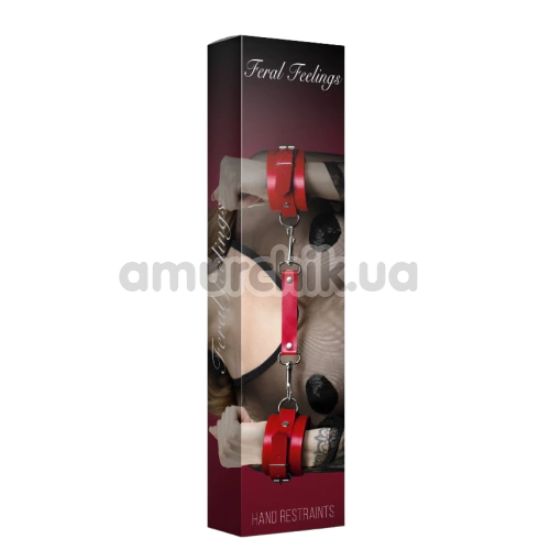 Фиксаторы для рук Feral Feelings Hand Restraints, красные