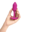 Анальна пробка з вібрацією B-Vibe Vibrating Snug Plug 2, малинова - Фото №3