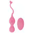 Виброяйцо M-Mello Heart Waves Bullet Vibrator, розовое - Фото №1