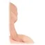 Фаллоимитатор Nature Skin Medium Bendable Dildo, телесный - Фото №7