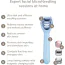 Массажер-роллер для лица с микроиглами Geske MicroNeedle Face Roller 9 in 1, голубой - Фото №7