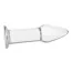 Анальна пробка Love Toy Glass Romance Dildo GS12, прозора - Фото №2