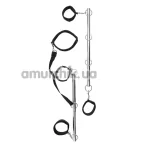 Фиксаторы Blaze Luxury Fetish Spreader Bar Set, черные - Фото №1