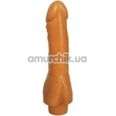 Вібратор Erolin Vibro Erogen Collection 18х4 см, тілесний - Фото №1