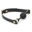 Кляп Liebe Seele Dark Candy Breathable Silicone Ball Gag, чорний - Фото №2