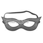 Маска DS Fetish Eye Mask Mysterious, черная - Фото №1
