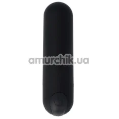 Клиторальный вибратор Virgite Essentials Essential Pulse Vibrating Bullet, черный - Фото №1
