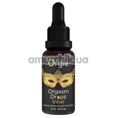 Стимулююча сироватка з ефектом вібрації для жінок Orgie Orgasm Drops Vibe, 15 мл - Фото №1