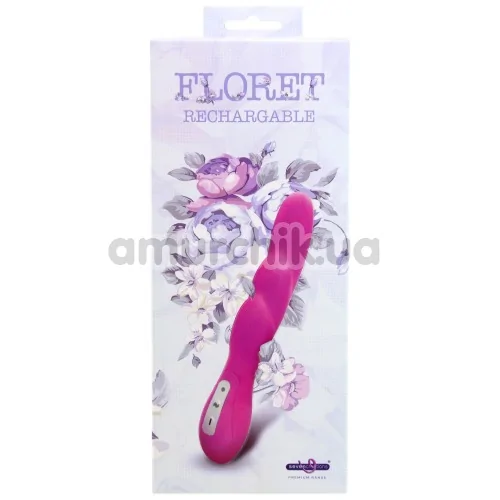 Вибратор Floret Rechargeable, розовый