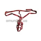 Трусы-стринги мужские Sitabella 3153-2, красные - Фото №1