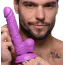 Фаллоимитатор Pop Peckers Dildo With Balls 6.5, фиолетовый - Фото №6