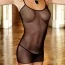 Сукня-сітка Black Mesh Dress (модель B183), чорна - Фото №2