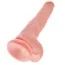 Фалоімітатор King Cock With Balls, 35.6 см тілесний - Фото №6