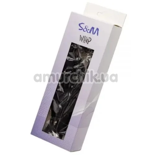 Флоггер Loveshop Flogger S&M Whip 61415, черно-красный