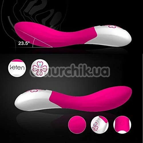 Вибратор Leten Lily, розовый