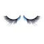 Ресницы Black-Blue Deluxe Eyelashes (модель 550) - Фото №1