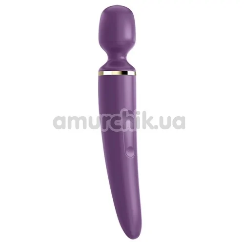 Універсальний вібромасажер Satisfyer Wand-er Woman, фіолетовий