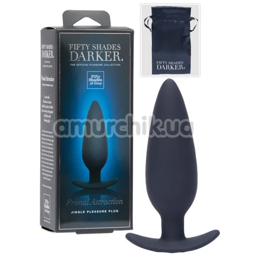 Анальная пробка Fifty Shades Darker Primal Attraction, серая