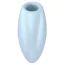 Симулятор орального сексу для жінок з вібрацією Satisfyer Cutie Heart, блакитний - Фото №3