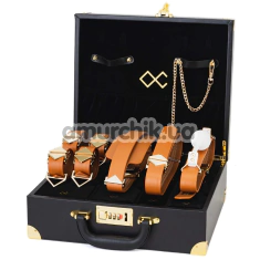Бондажный набор Lockink Moonlight Treasure Chest Set, коричневый - Фото №1