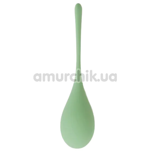 Вагінальна кулька Sweet Em Velvet Lure Kegel Ball 50 г, світло-зелена